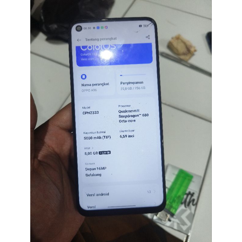 MESIN OPPO A96 8/256