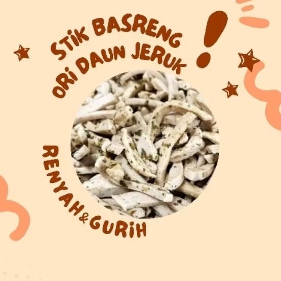

Stik Basreng Ori Daun Jeruk 250gr