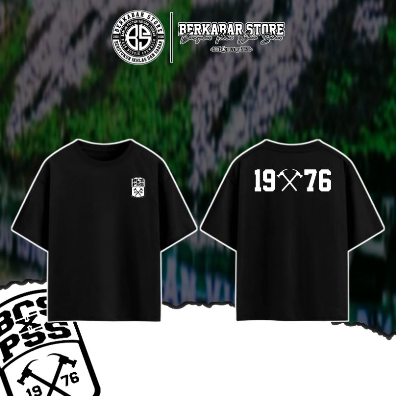 Kaos Ultras BCS X PSS SLEMAN 1976 [Plastisol] •BerkabarStore•