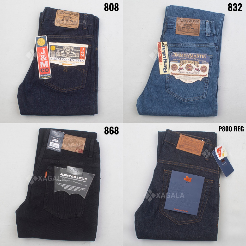 JIMMY MARTIN CELANA JEANS PRIA REGULAR CELANA PANJANG PRIA REGULER