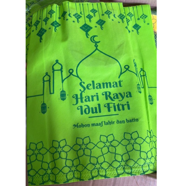 

TAS KAIN 38x45x10 HAMPERS GOODIE BAG IDUL FITRI LEBARAN ~ GALERI PLASTIK FROZEN FOOD