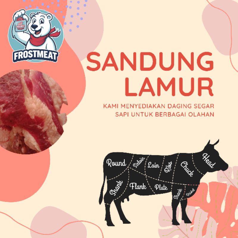 

[SAPI] Sandung Lamur 1000gr / 500gr / 250gr