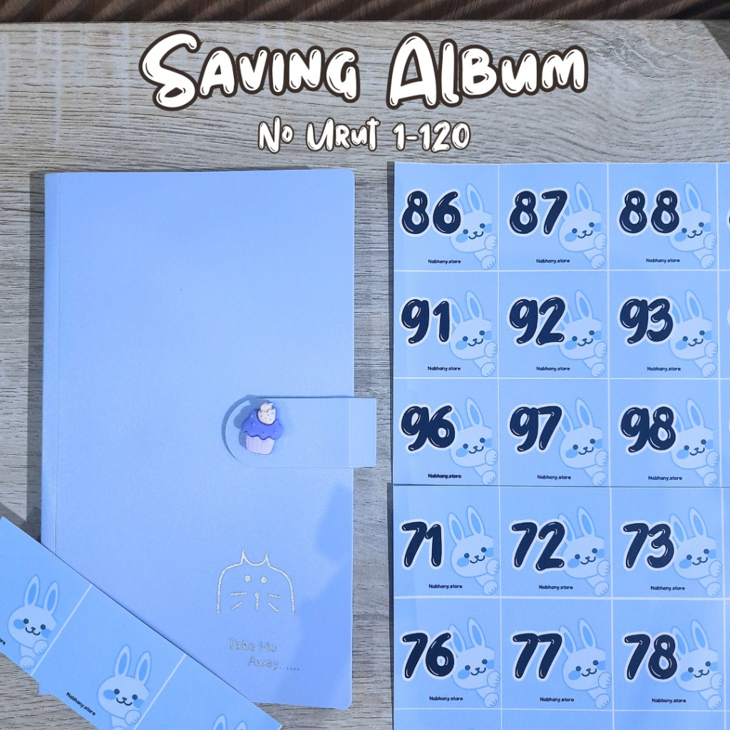 

Album Saving / Album Menabung Nomor Urut 1-120 / 1-240 /PAKET MENABUNG