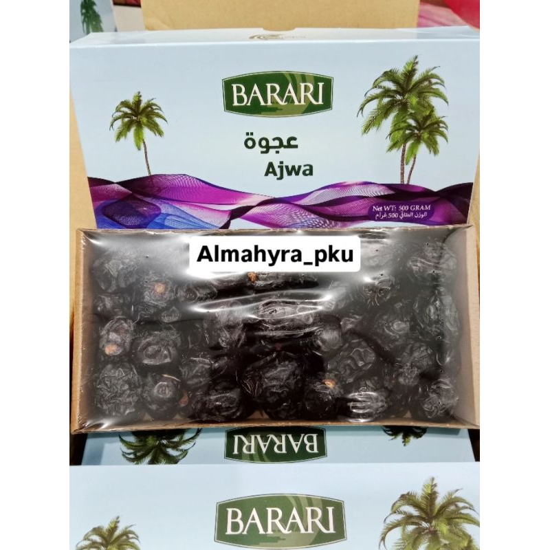 

Kurma Ajwa Al Madinah Barari 500 gr / Kurma Nabi