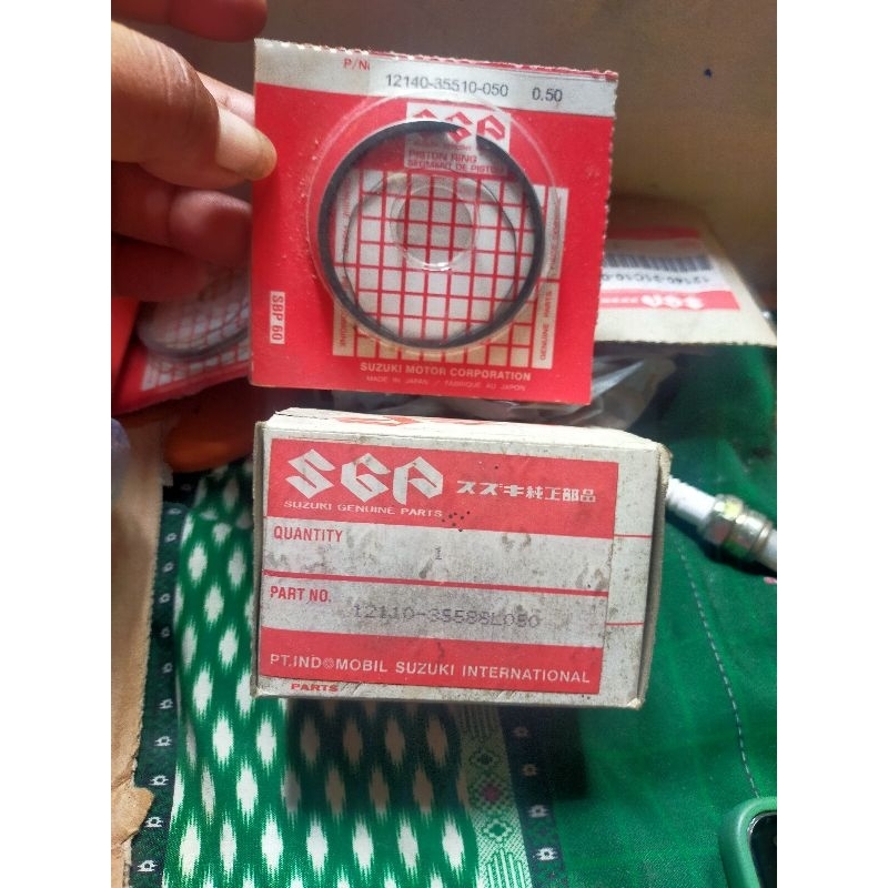 piston set seher set SUZUKI RC 100 original OS 0 OS 50 OS 100