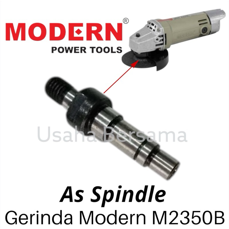 SPINDLE AS MESIN GERINDA MODERN M-2350 / AS SPINDLE GERINDA MODERN M2350B