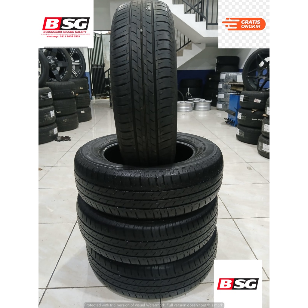 BAN MOBIL BEKAS BERKULITAS TYPE BRIDGESTONE ECOPIA(2023) 205 65 R16(90%)