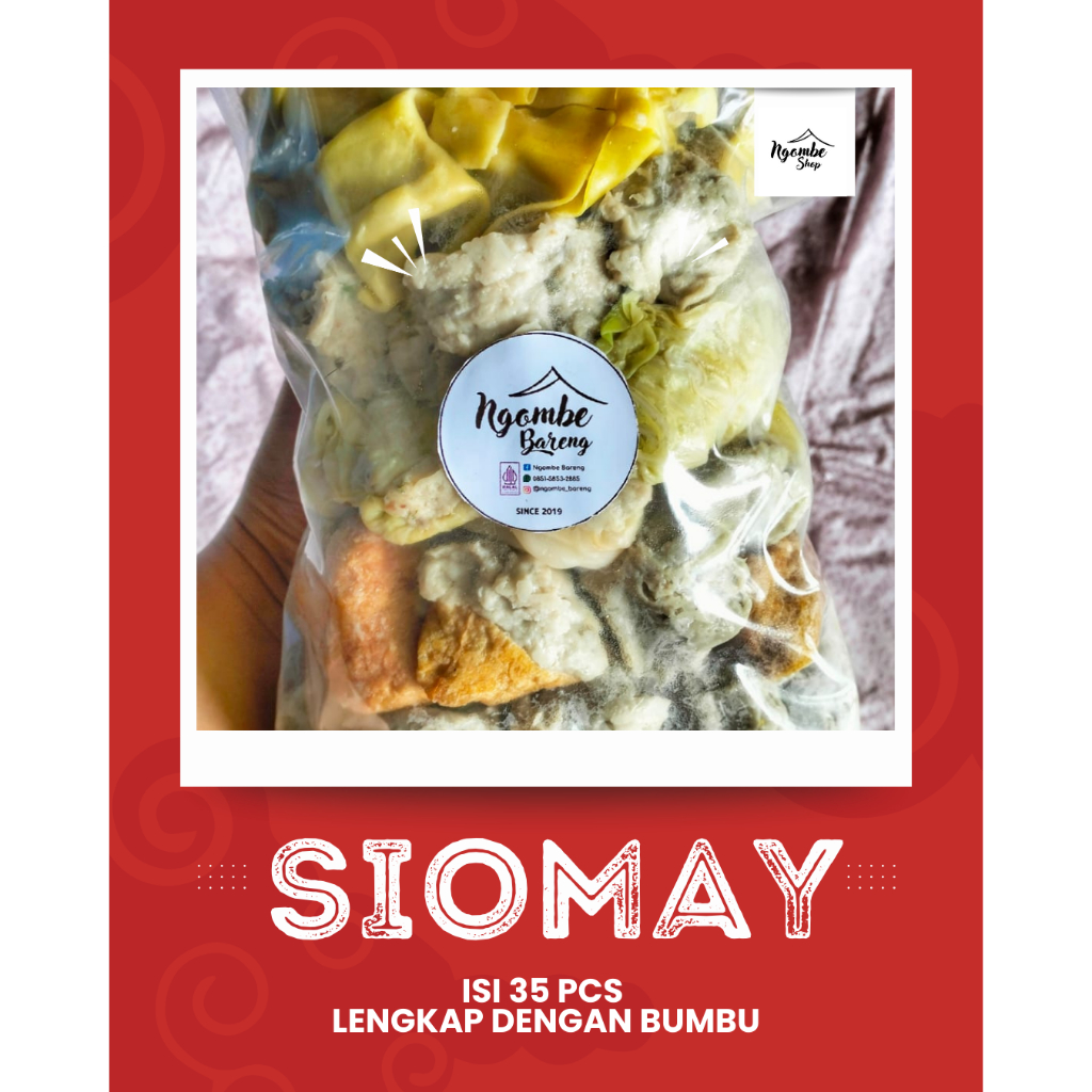 

Siomay Bandung Isi 35 pcs Bumbu Kacang
