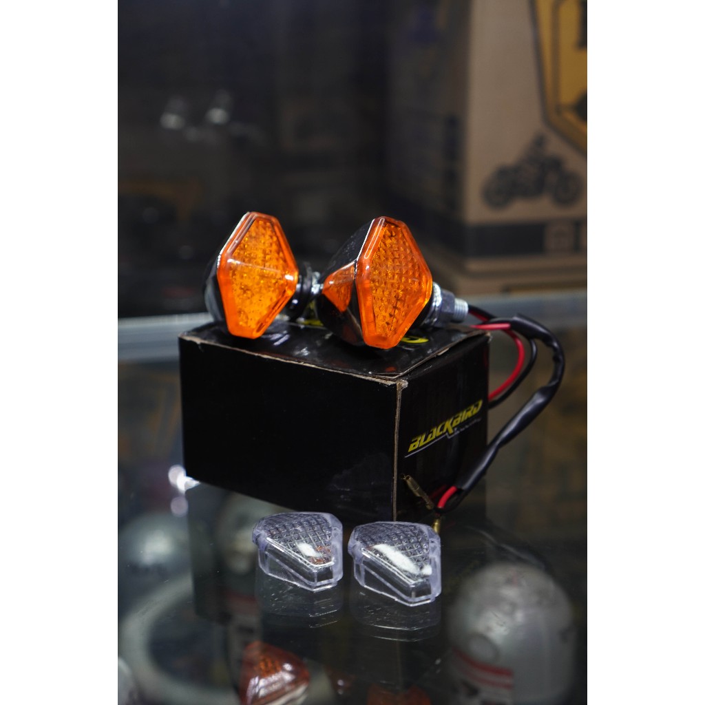 sein riting model diamond led krom doubel kaca