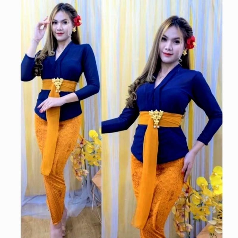 Kebaya kartini//kebaya polos//kebaya wisuda