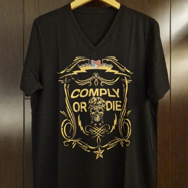 Skull Rider Art Tshirt T-Shirt Baju Tee Kaos Vintage Vtg