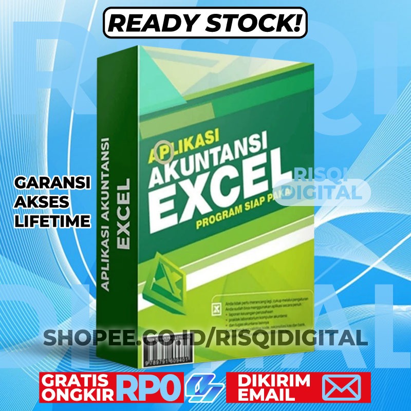 PROMO APLIKASI AKUNTANSI EXCEL - Tools Program Siap Pakai - Aplikasi Akuntansi Format Excel Terinteg