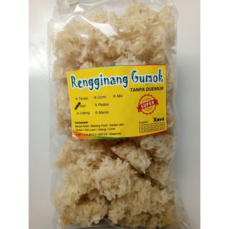 

Rengginang Jumput Situbondo (Ikan)
