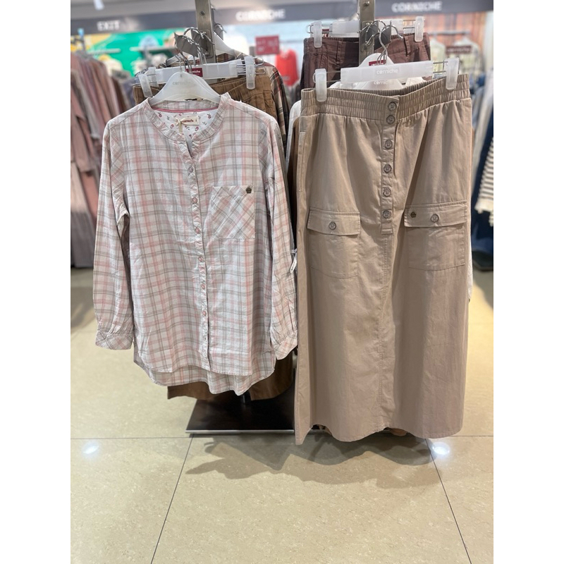 corniche blouse wanita new arrival