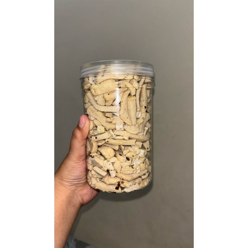 

Basreng kemasan toples tabung