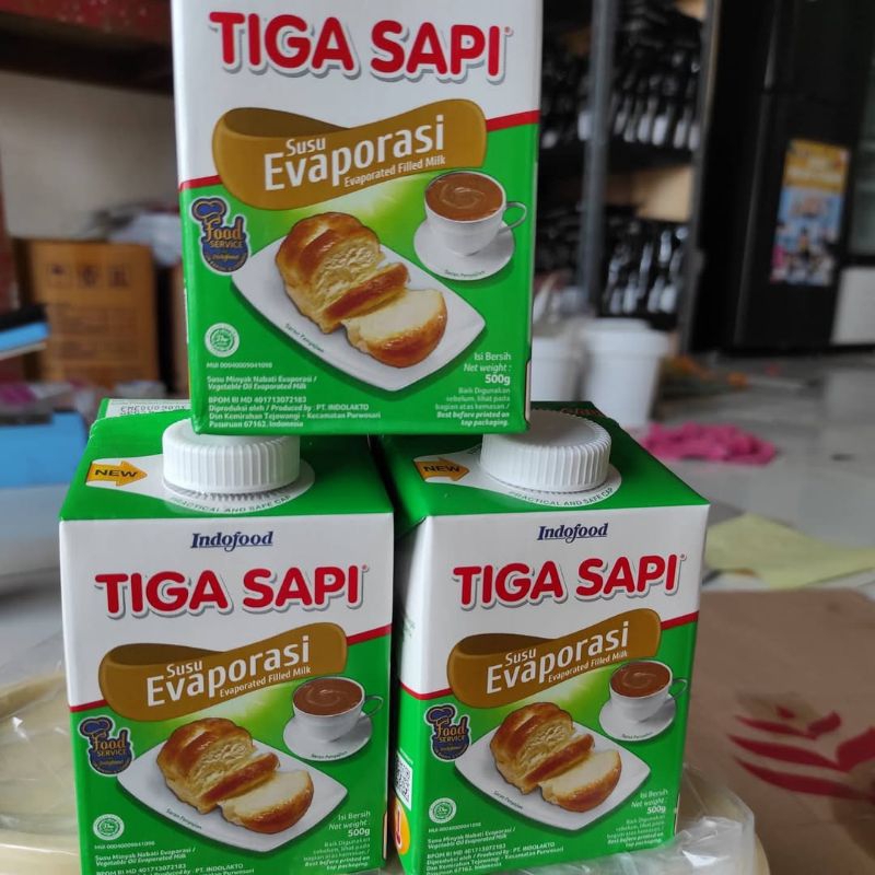 

SUSU TIGA SAPI EVAPORASI 500G