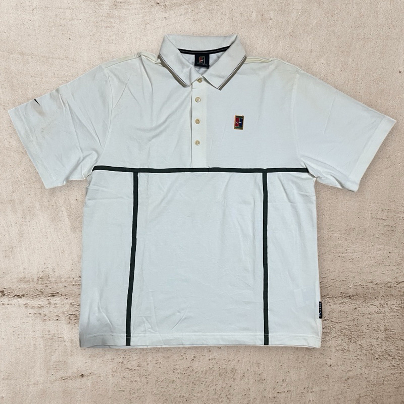 Polo Shirt Nike Court tennis vintage