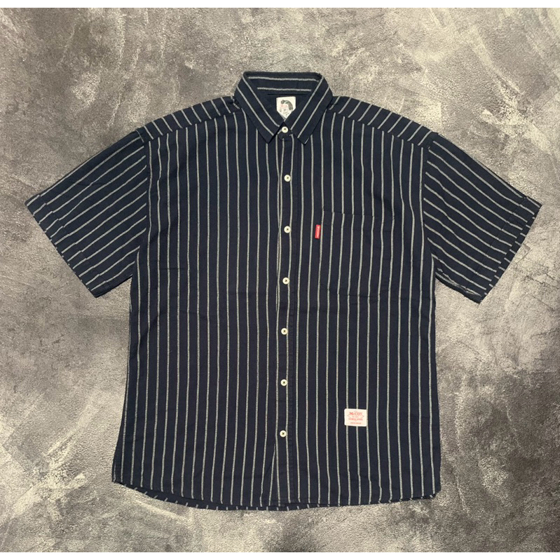 Mccoy Apparel Shirt Stripe Single Pocket