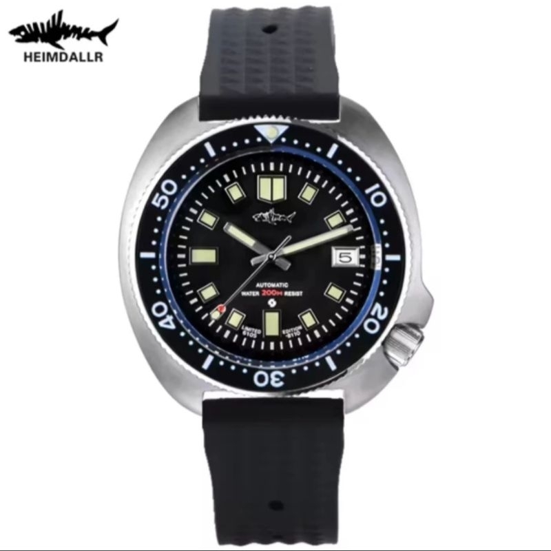 NEW HEIMDALLR SHARKEY CAPTAIN WILLARD LIMITED EDITION  SEIKO NH35 A AUTOMATIC SAFIR GLASS + AR COATI