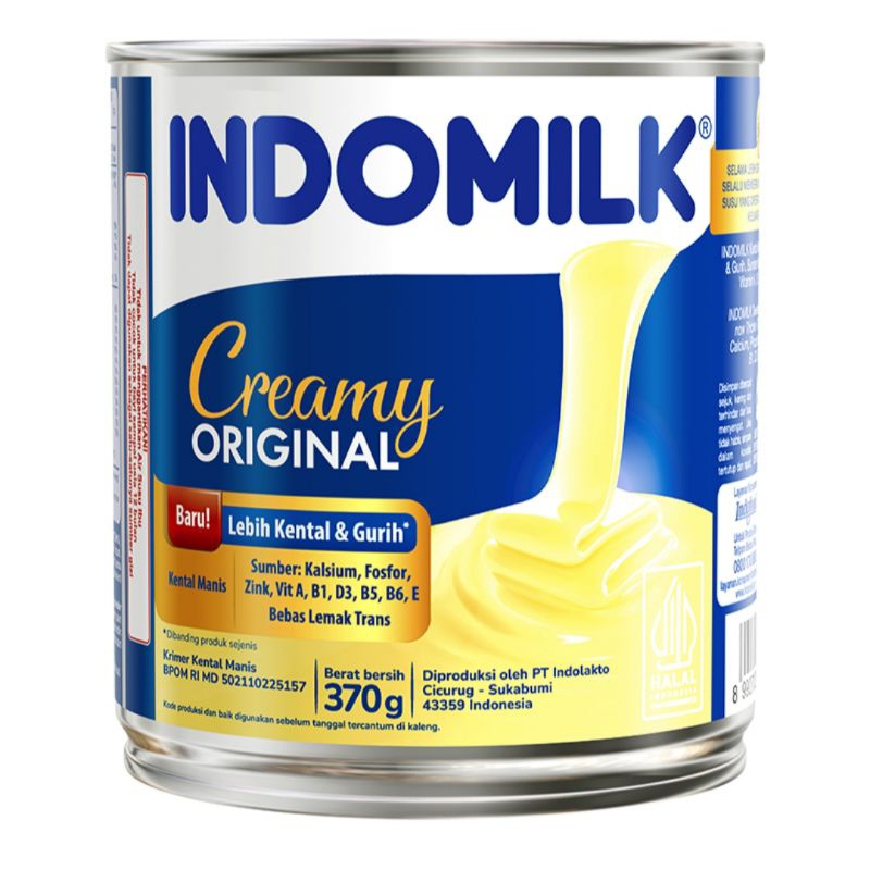 

INDOMILK Krimer Kental Manis Putih 370 g