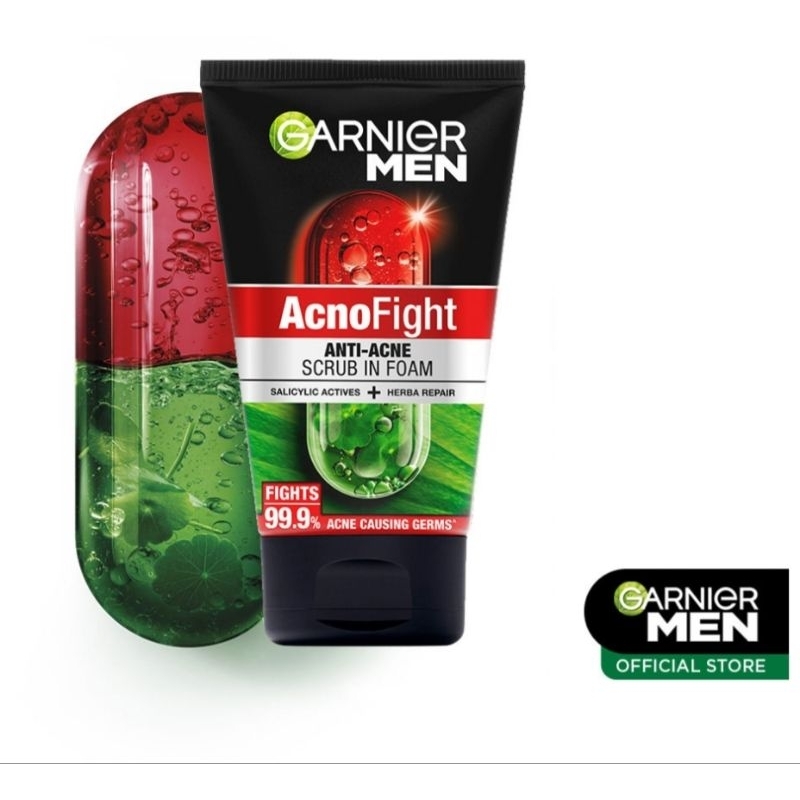Garnier Facial Wash Men Acne Fight