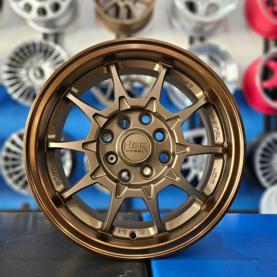 VELG MOBIL WULING AIR EV RING 14 VELG RACING HSR SRD BOROKO MOBIL WULING AIREV