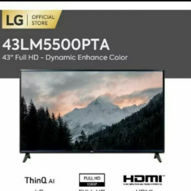 TV LED LG 43 Inch 43LM55 FULL HD Digital Tv Original Garansi Resmi