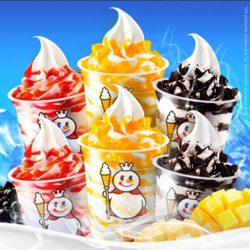 MIXUE ICE CREAM BUNDLING 6 CUP SUNDAE // ES KRIM MIXUE 6 CUP