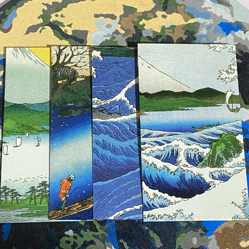 

Handmade Hiroshige Prints Origami Envelopes (Amplop Origami)