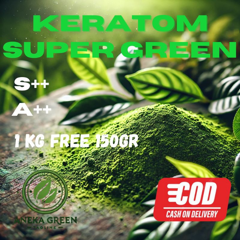 

bubuk minuman hijau kemasan 1kg free 150 gram
