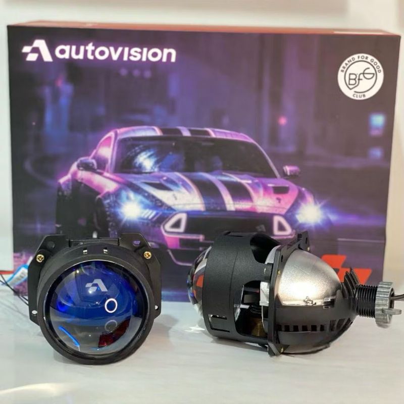 Biled Autovision 2.5" AKINA ND 100W BİLED Blue Lens FCO 6000K