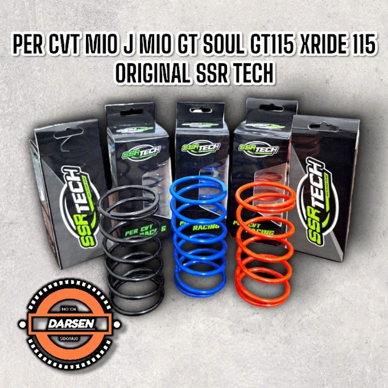 SSR - PER CVT MIO J MIO GT XRIDE 115 PER CVT 1000 1200 1500 RPM MATIC YAMAHA ORIGINAL SSR TECH
