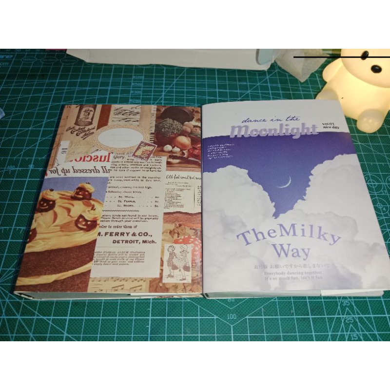 

Buku Journal Scrapbook purple & chocolate Premium A6