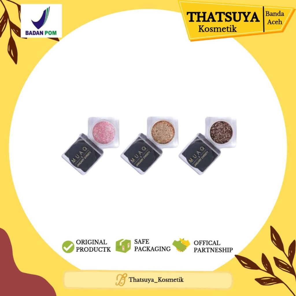 MUAQ Loose Eyeshadow Gliter