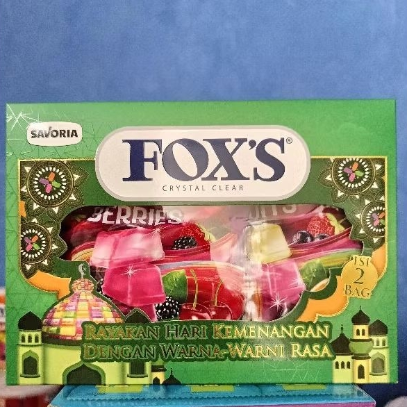 

PAKET Permen foxs 90gr crystal clear edisi idul fitri Mints, Berries, Mint, Spring Tea, Fruits, PARCEL, LEBARAN, hampers hijau