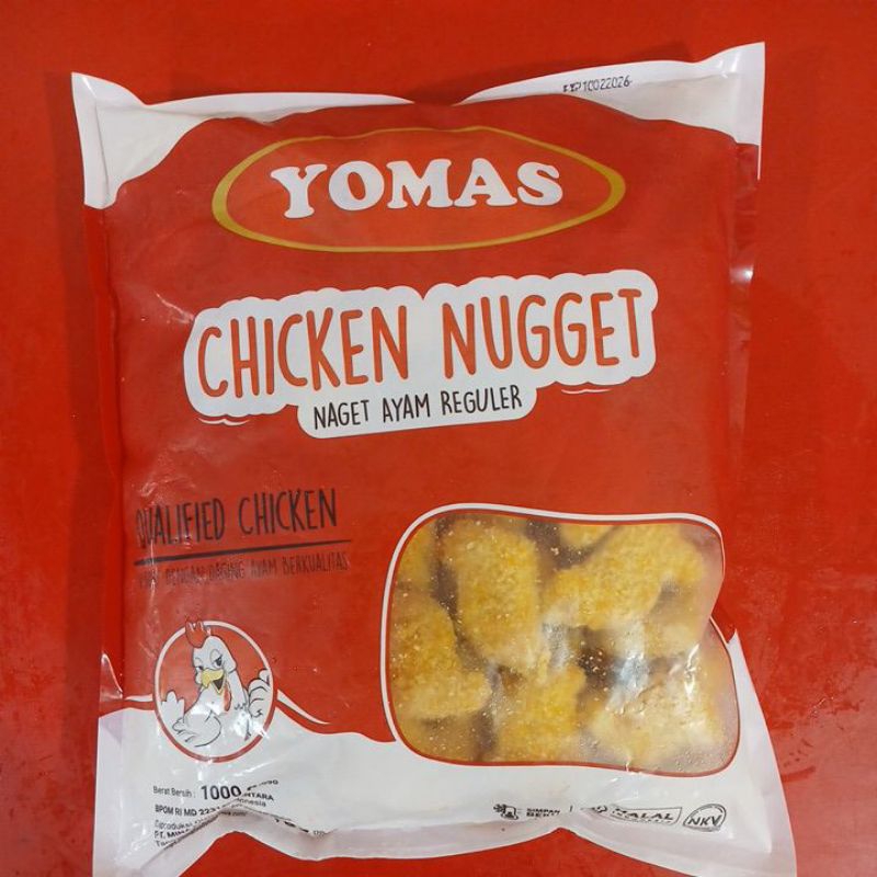 

yomas chicken nugget reguler 1kg