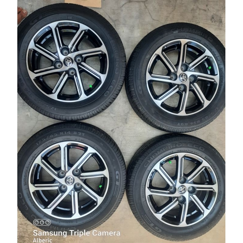 velg dan ban ori calya agya R14
