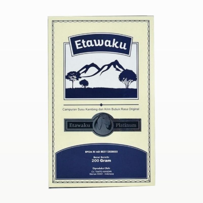 

ETAWAKU PLATINUM SUSU KAMBING ETAWA MURNI PLUS KRIMER/ATASI SESAK NAPAS DAN MASALAH PERNAPASAN