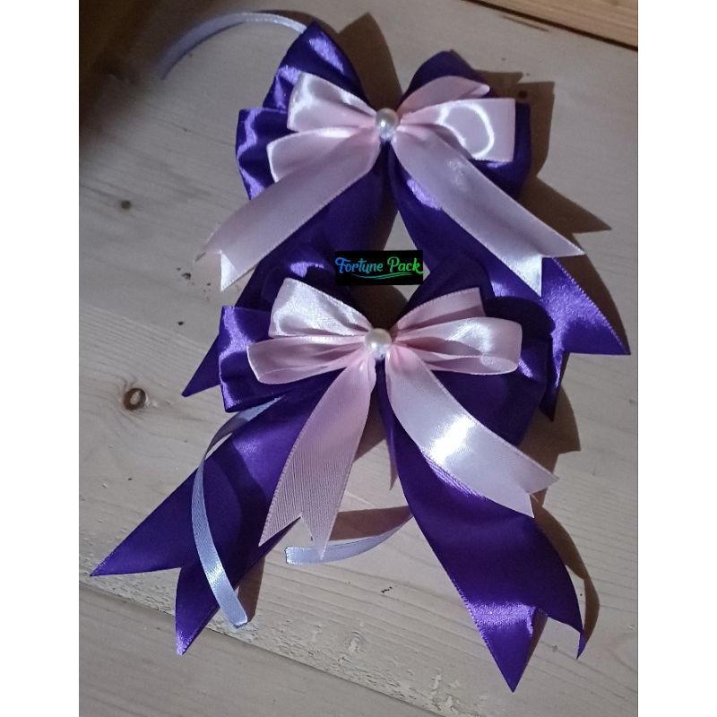 

pita hias jadi violet pink