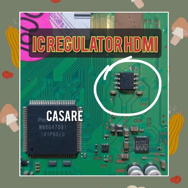 IC REGULATOR BUAT HDMI PS3