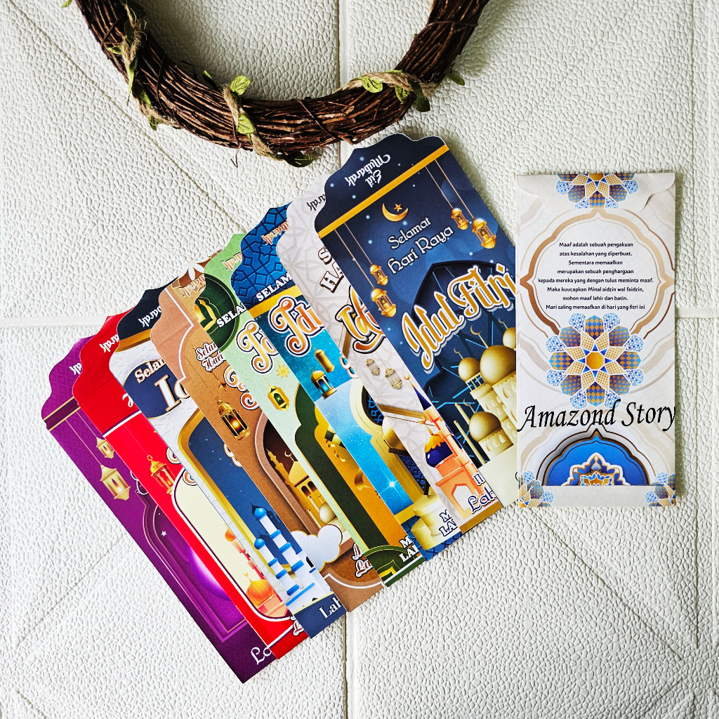 

(10PCS) AMPLOP/ ANGPAU LEBARAN IDUL FITRI MASJID BESAR ISI 10 PCS / AMPLOP LEBARAN MASJID MURAH