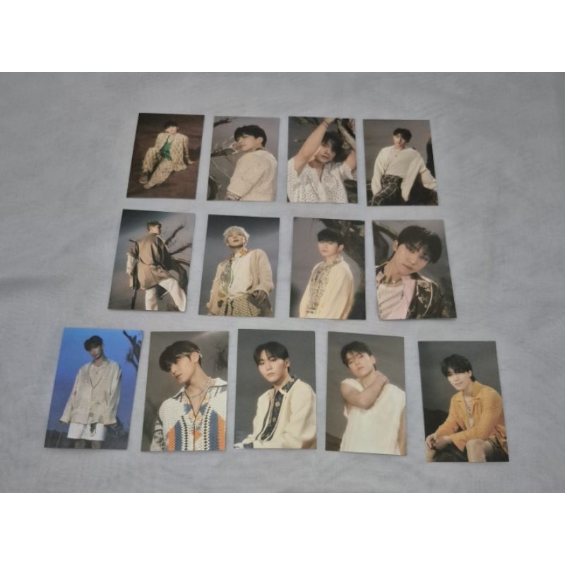 seventeen photocard face the sun merch