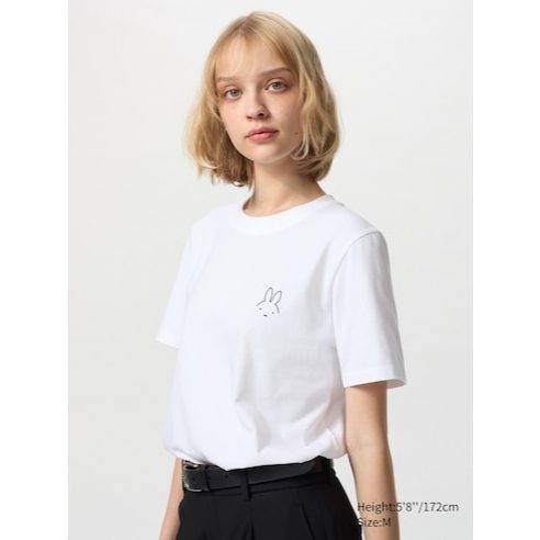 UNIQLO Women UT 70 years of miffy Kaos Wanita JASTIP BATBOY