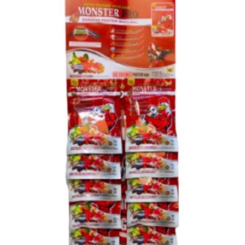jamu herbal ayam MONSTER PRO
