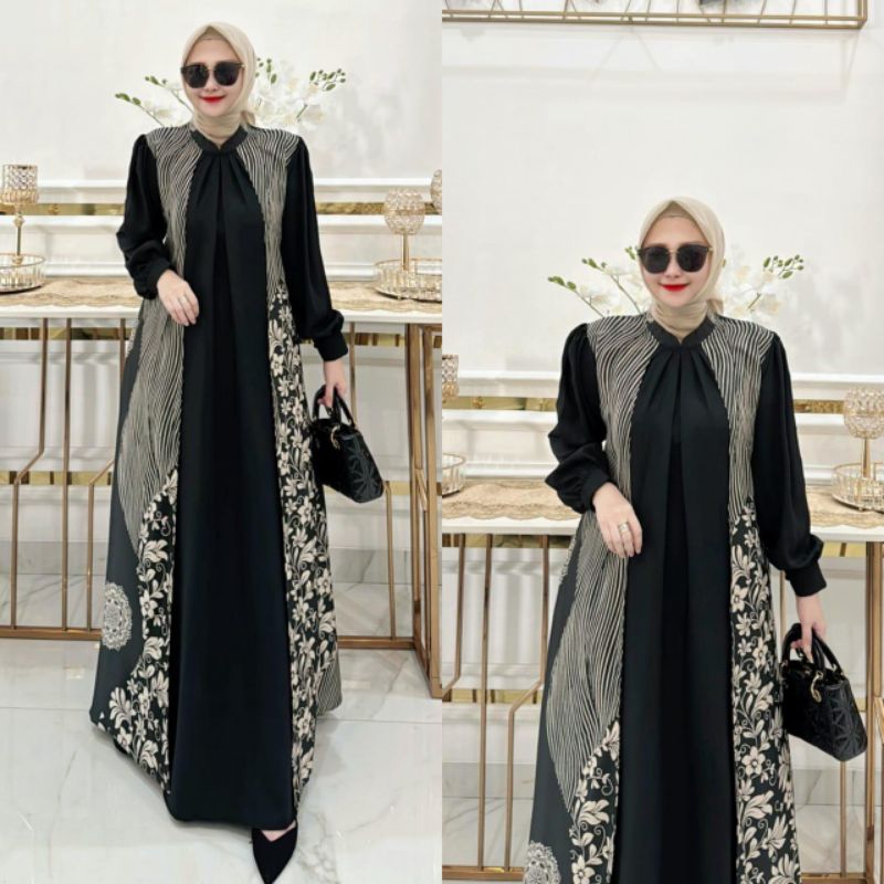 Amena dress/ Abaya aswan/ Ori Adisha/ new lussy