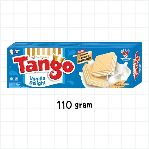 

Tango Wafer Vanila 110 Gram