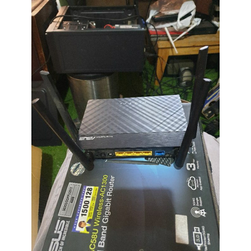 Router Wireless Asus RT AC58U AC 1300