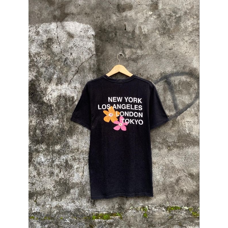 T-Shirt Stussy City Flowers