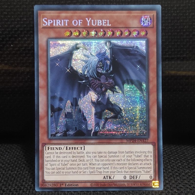 Kartu Yugioh TCG Spirit of Yubel Secret Rare SE ORI MP24 NM