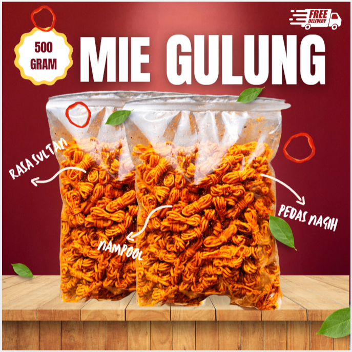 

BISA COD MIE GULUNG EXTRA PEDAS DAUN JERUK ISI 500 GRAM BISA COD